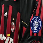 AC Milan 06/07 Champions League Final Home Jersey S/ Sleeve