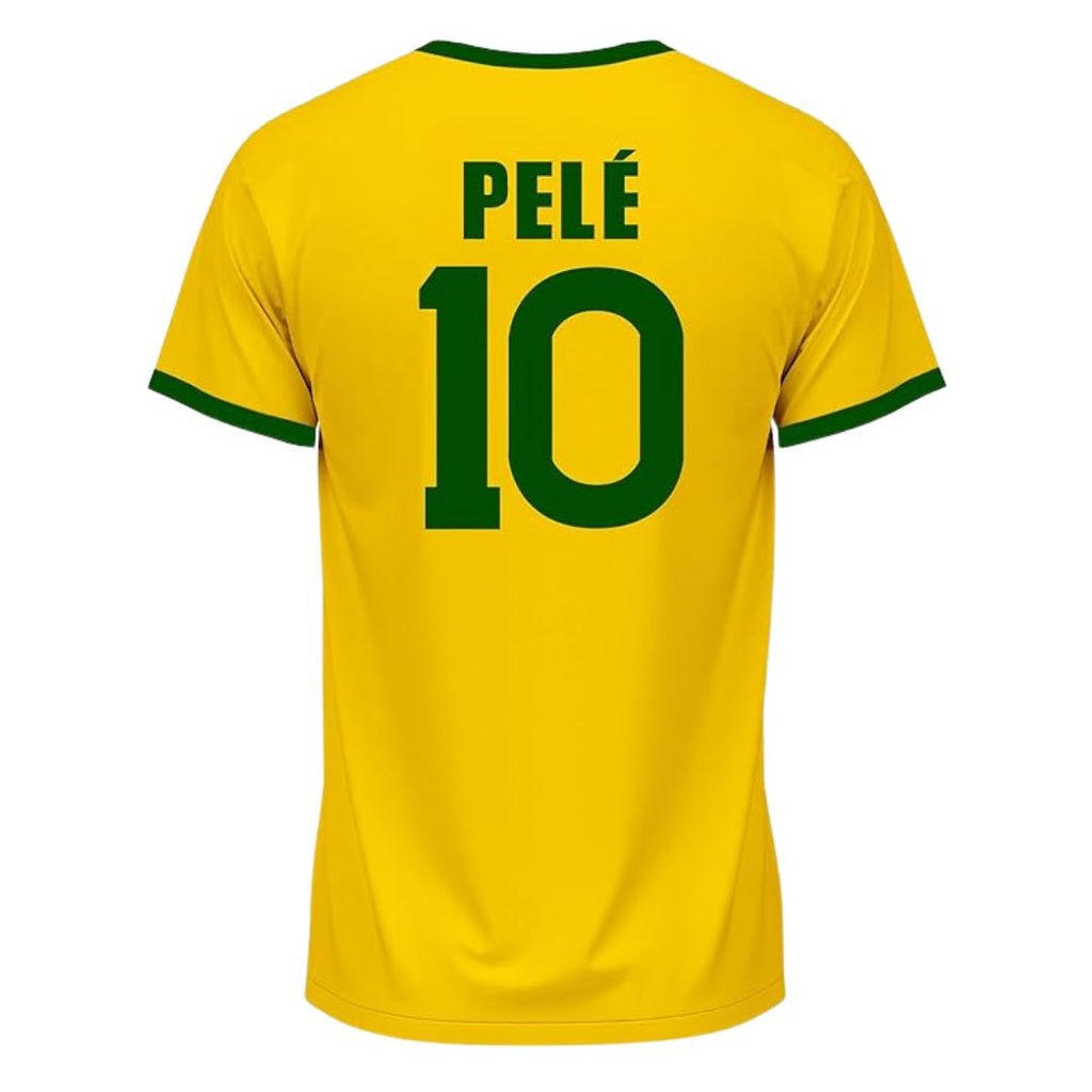 1970 Brazil Home Jersey Pelé #10