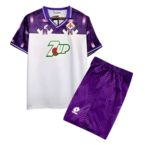 1992/93 Fiorentina Away Jersey Kids Retro