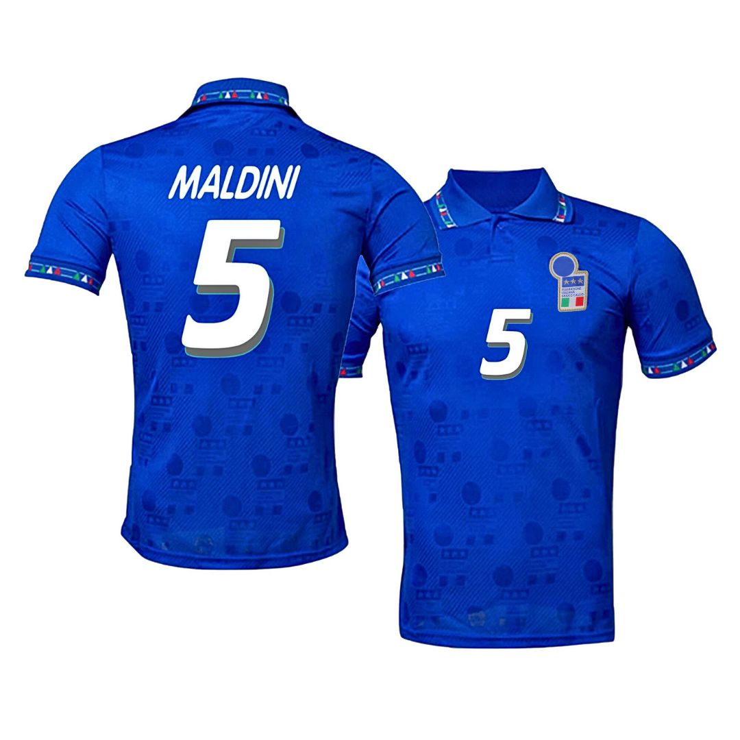 1994/95 Italy Home Jersey Maldini #5