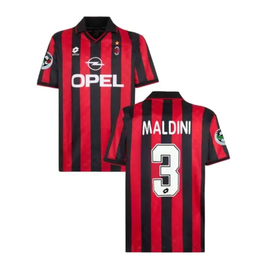 1996/97 AC Milan Home Jersey - Maldini 3