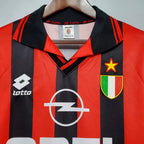 1996/97 AC Milan Home Jersey - Baggio 18
