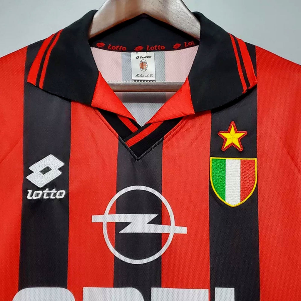 1996/97 AC Milan Home Jersey - Maldini 3