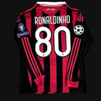 2009/10 AC Milan Home Jersey Long Sleeve
