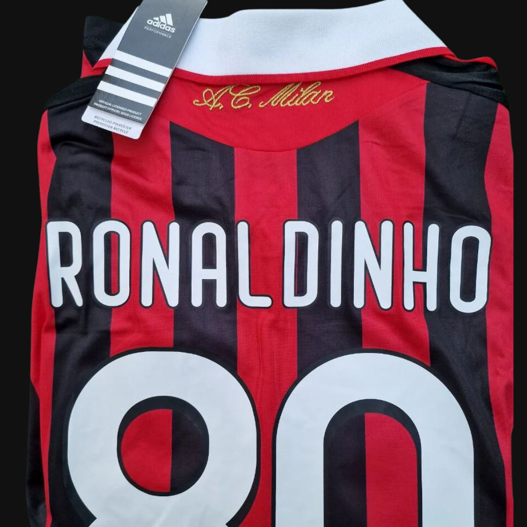 2009/10 AC Milan Home Jersey Long Sleeve