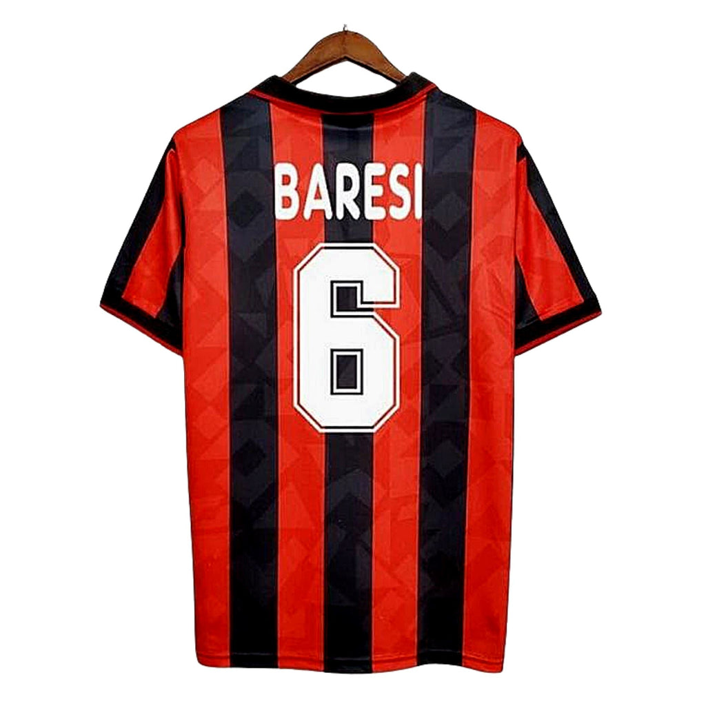 1993/94 AC Milan Home Jersey Baresi #6