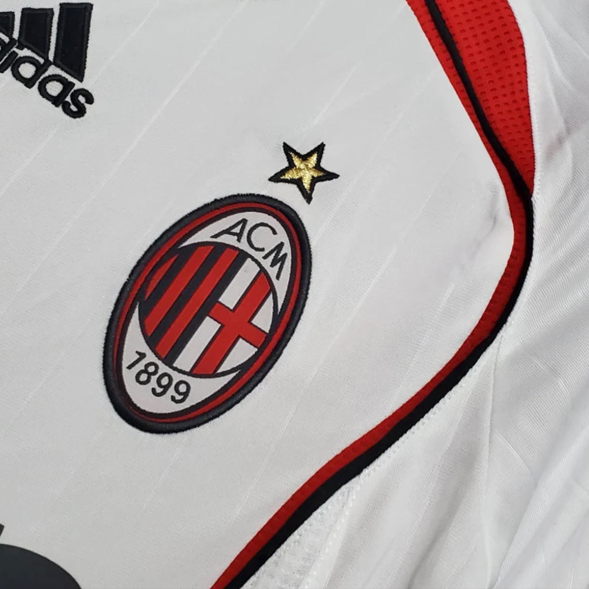 AC Milan 2006/07 UEFA Champions League Final Jersey S/ Sleeve