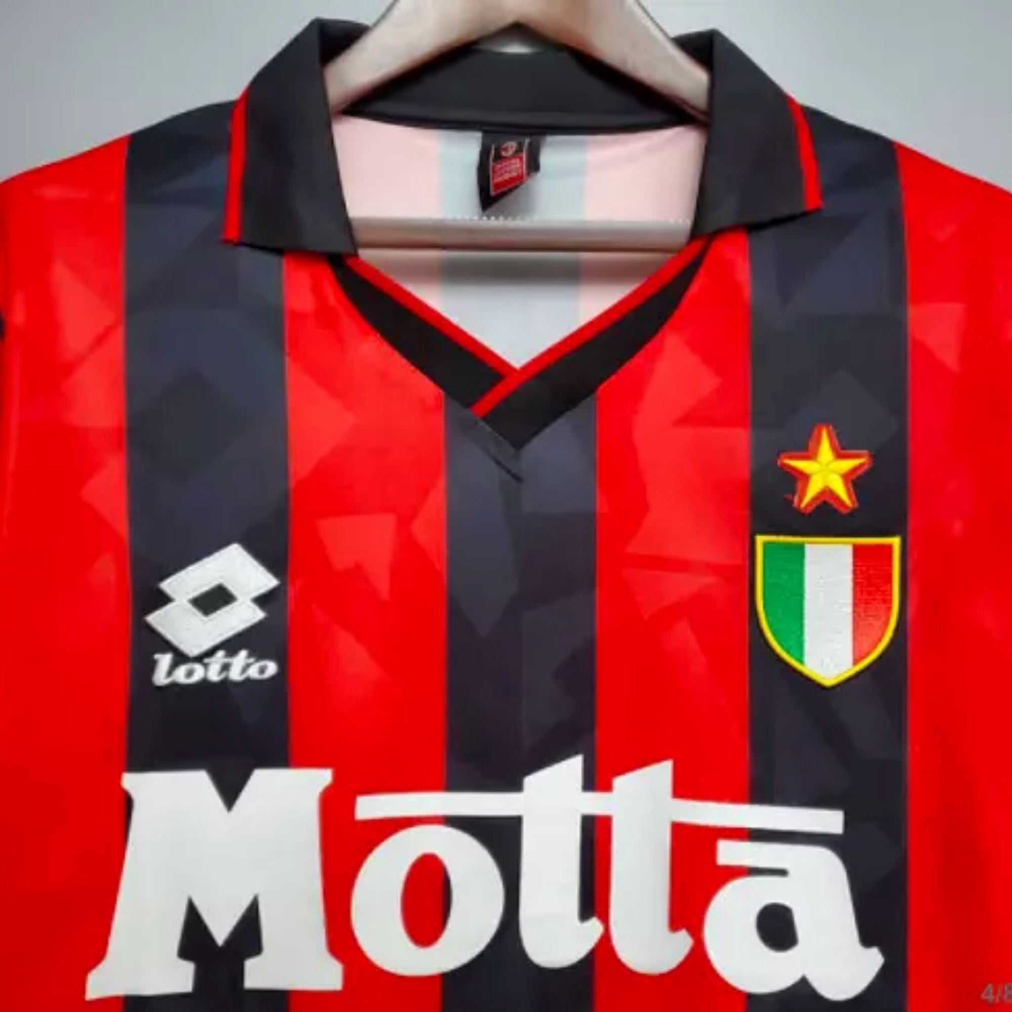 1993/94 AC Milan Home Jersey Baresi #6