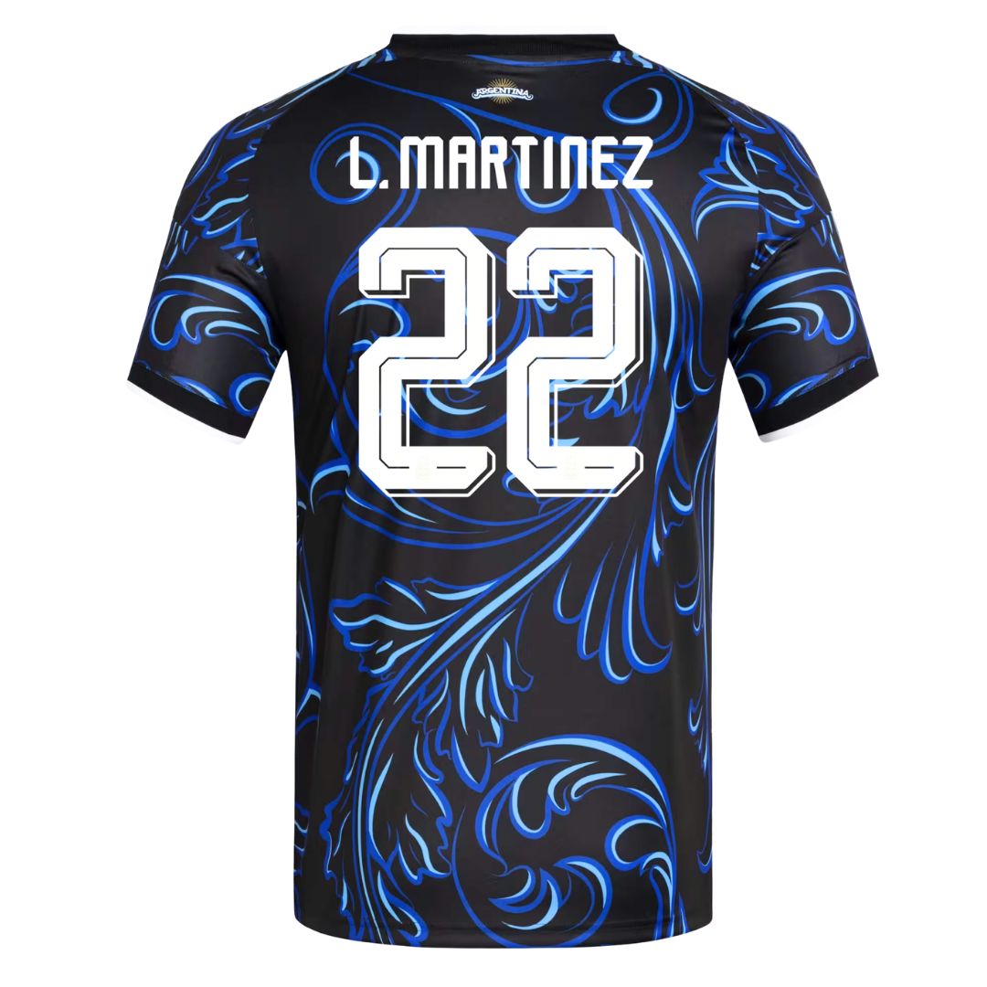 Argentina 2026 Away Authentic Jersey – Lautaro Martinez 22