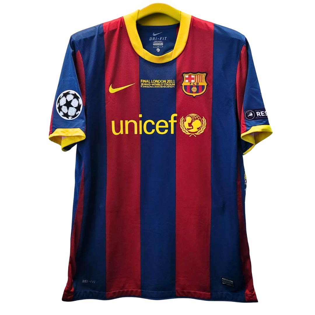 Barcelona FC 2010/11 Champions League Final Jersey Messi 10