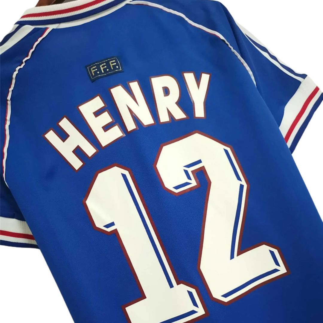France 1998 World Cup Jersey Henry 12
