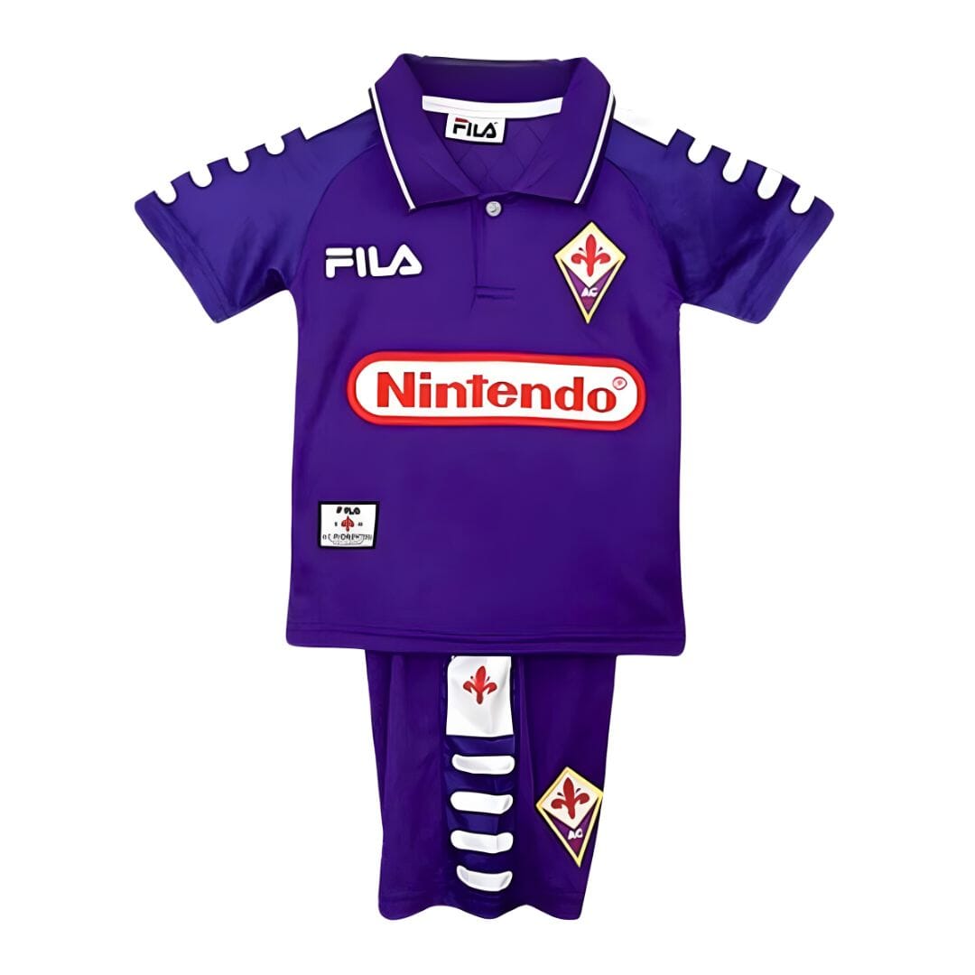 Fiorentina 1998 Home Jersey Kids Retro