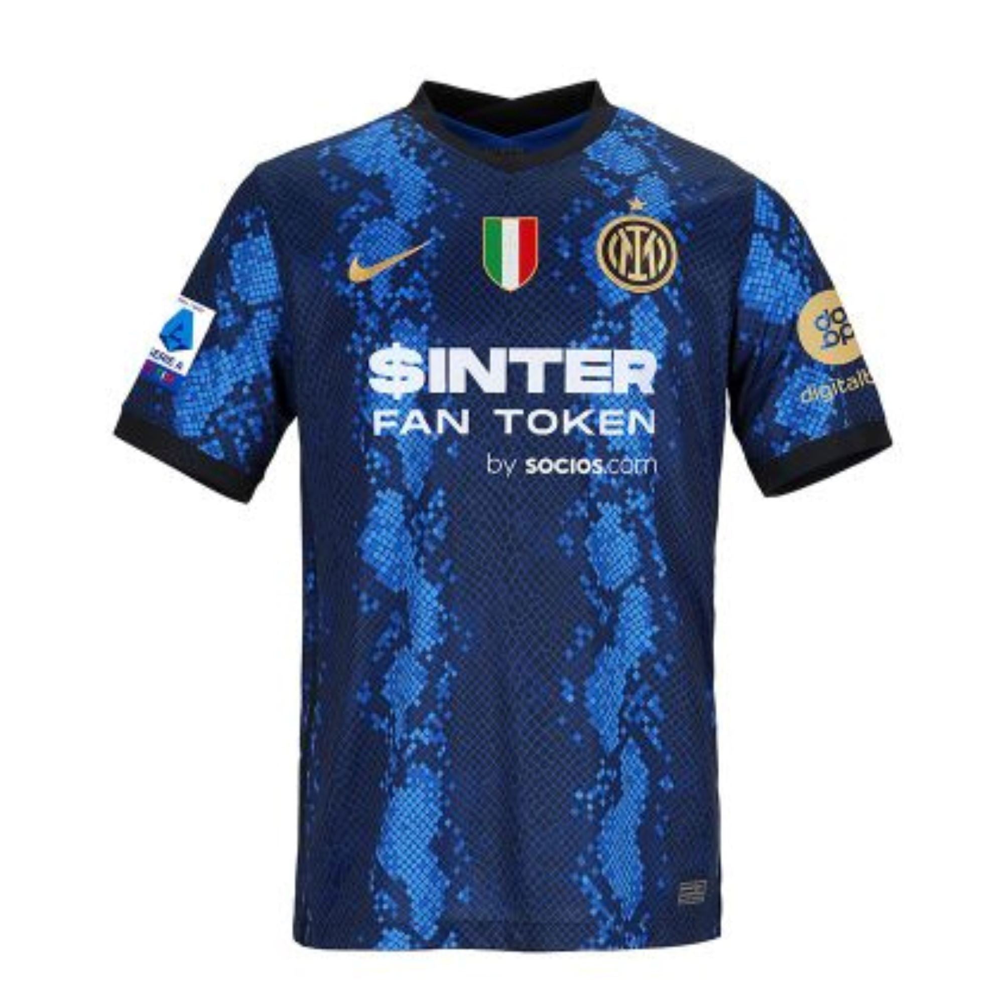 Inter Milan Home Jersey 21/22 with patches