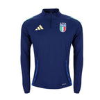 Italy FIGC Navy Quarter Zip Drill Tracksuit 24/25