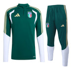 2026 Italy FIGC Training Tracksuit Green