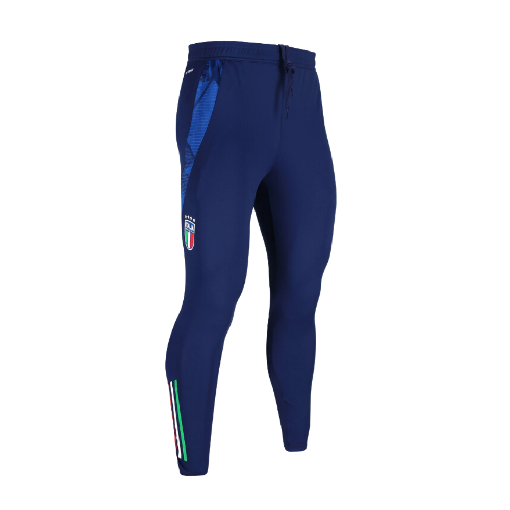 Italy FIGC White Quarter Zip Drill Tracksuit 24/25