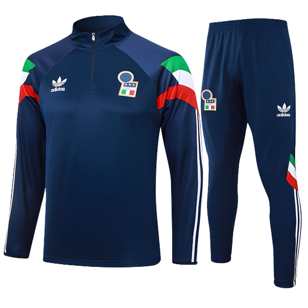 Italy Originals Retro Tracksuit 1/4 Zip Training Version