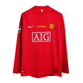 Manchester United 2008 Champions League L/Sleeve RONALDO 7