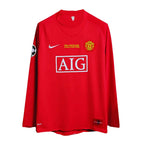 Manchester United 2008 Champions League L/Sleeve RONALDO 7