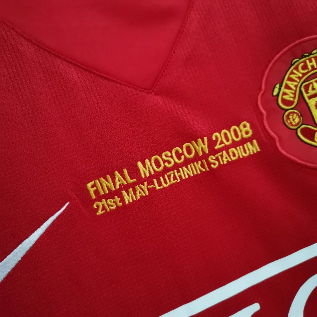 Manchester United 2008 Champions League L/Sleeve RONALDO 7