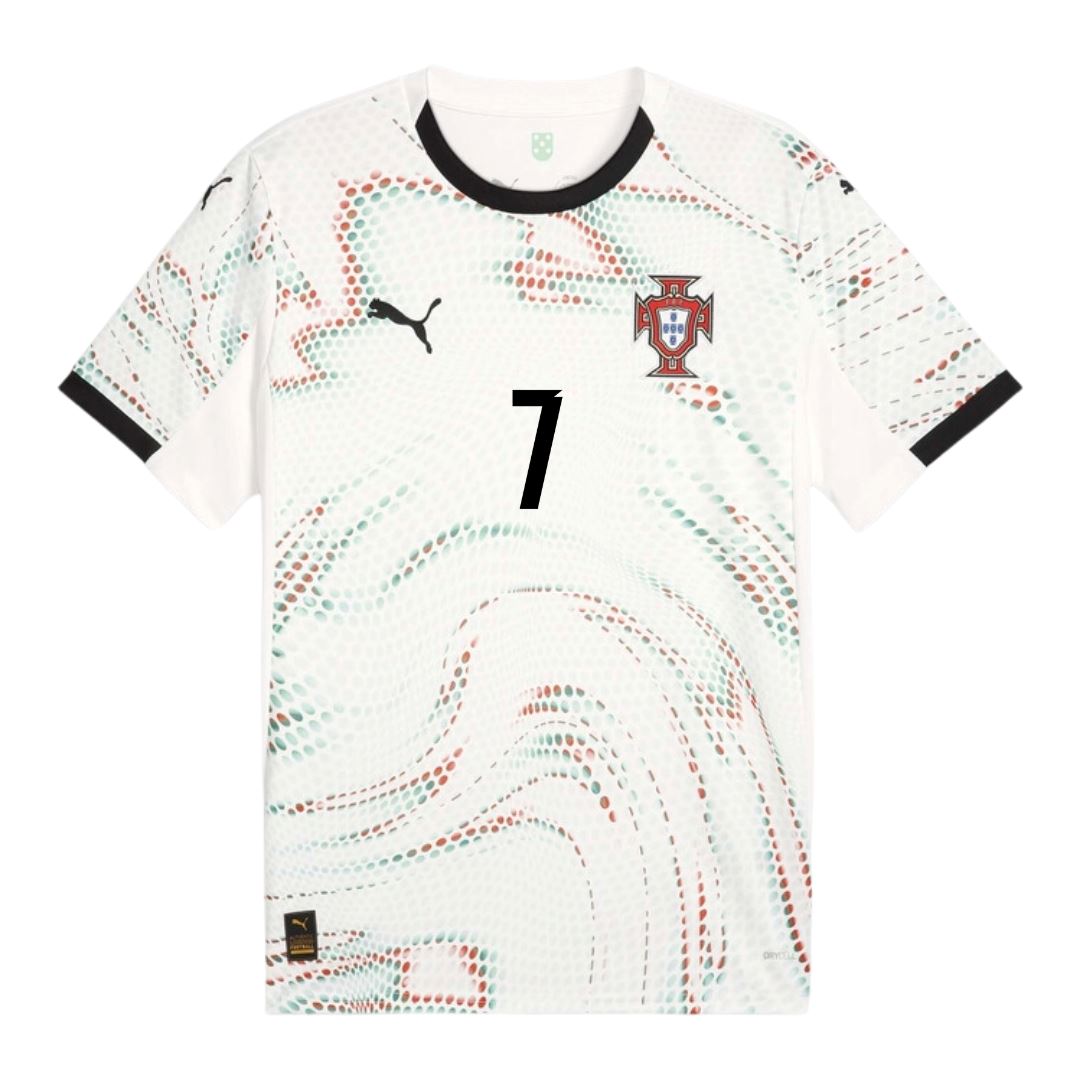 Portugal Away Jersey 2025 Ronaldo 7
