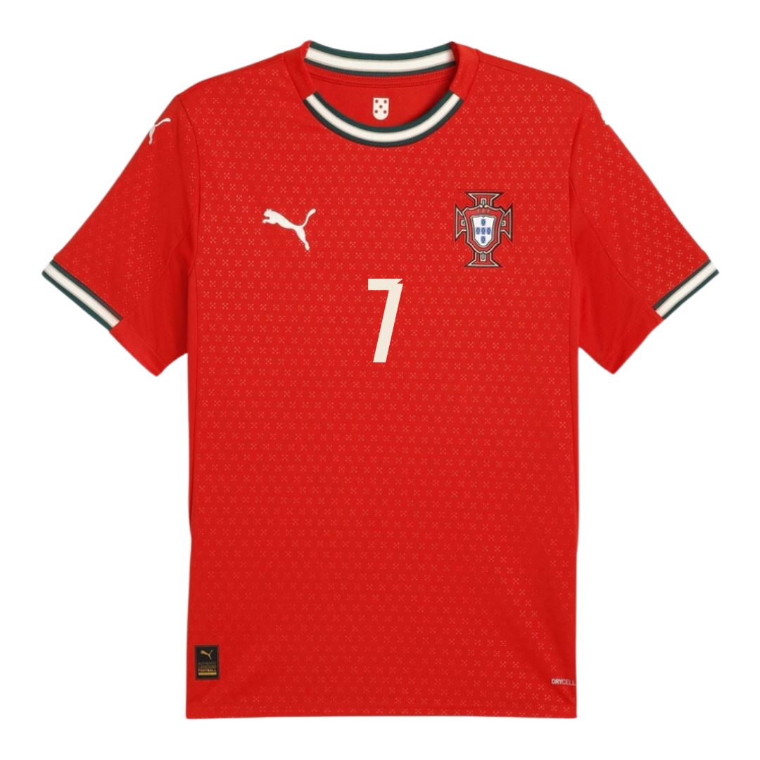 Portugal Home Jersey 2025 Ronaldo 7