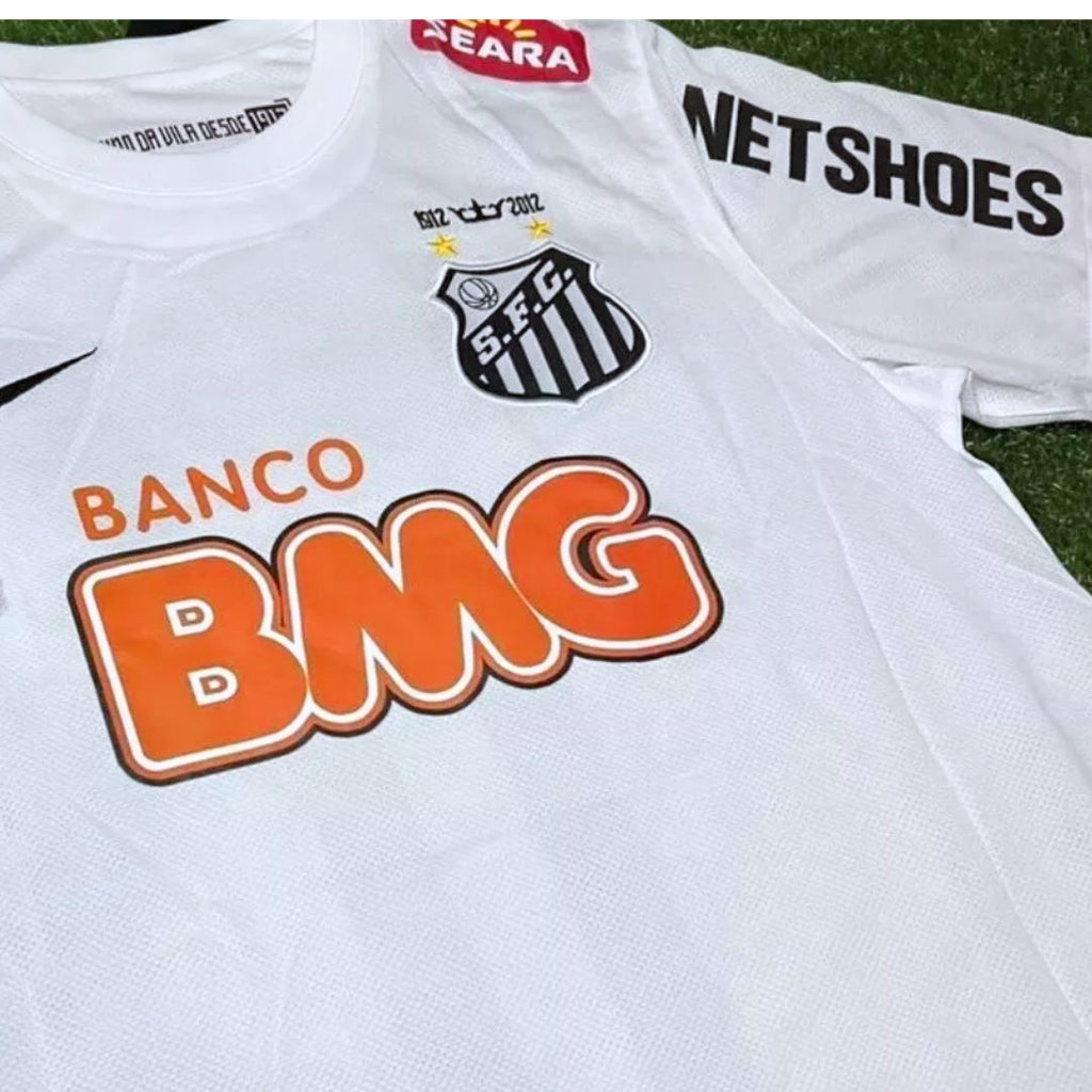 Neymar Jr. Santos FC Home Jersey 2011/12 Long Sleeve