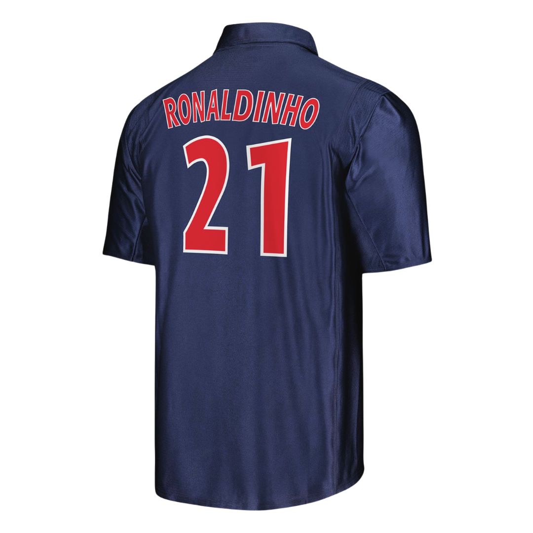 PSG 2001/02 Home Jersey – RONALDINHO #21