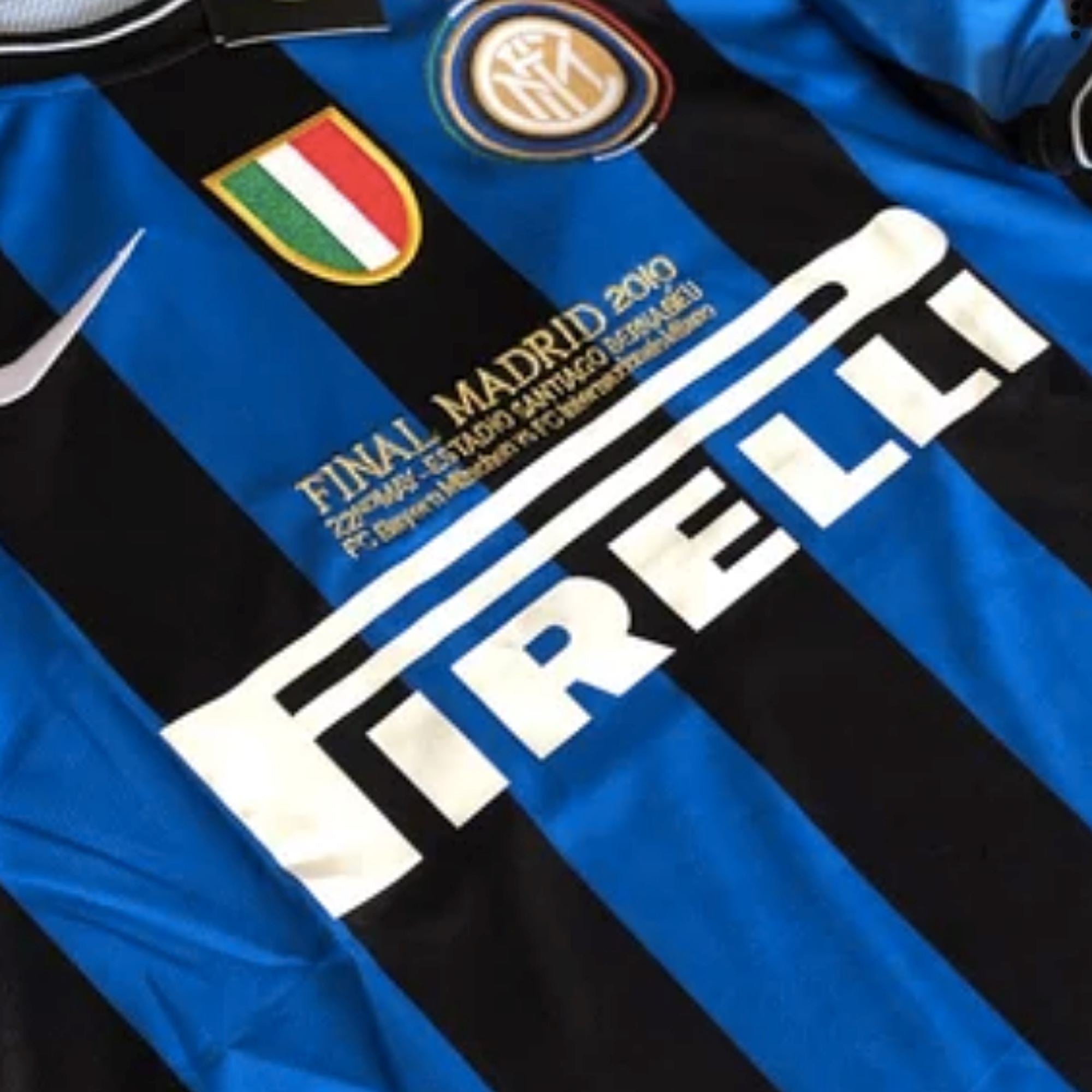2009/10 Inter Home Jersey - Euro Final Kit
