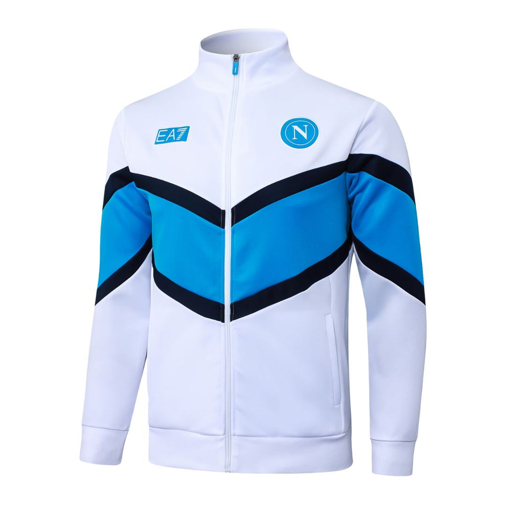 SSC NAPOLI TRACKSUIT 25/26 WHITE