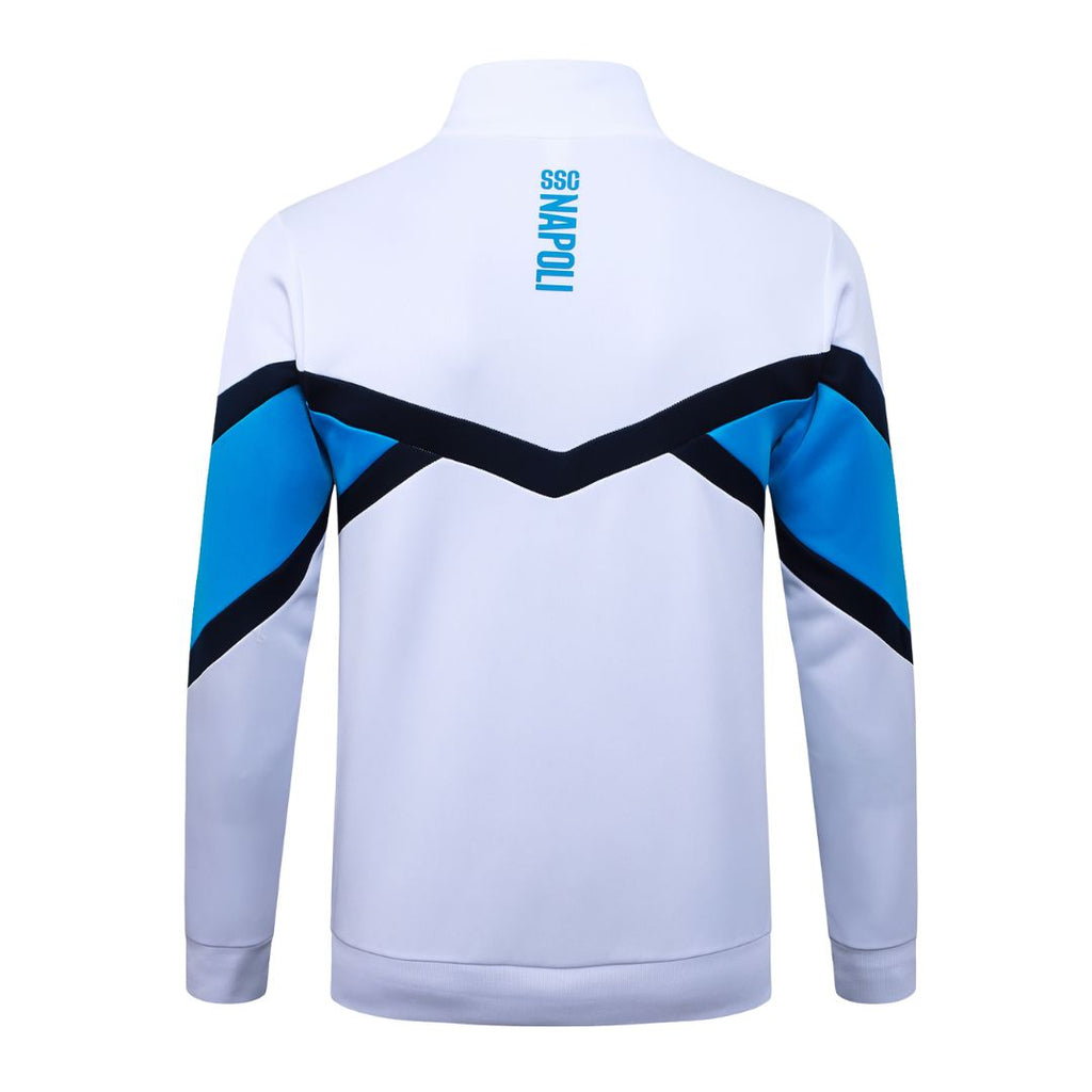 SSC NAPOLI TRACKSUIT 25/26 WHITE