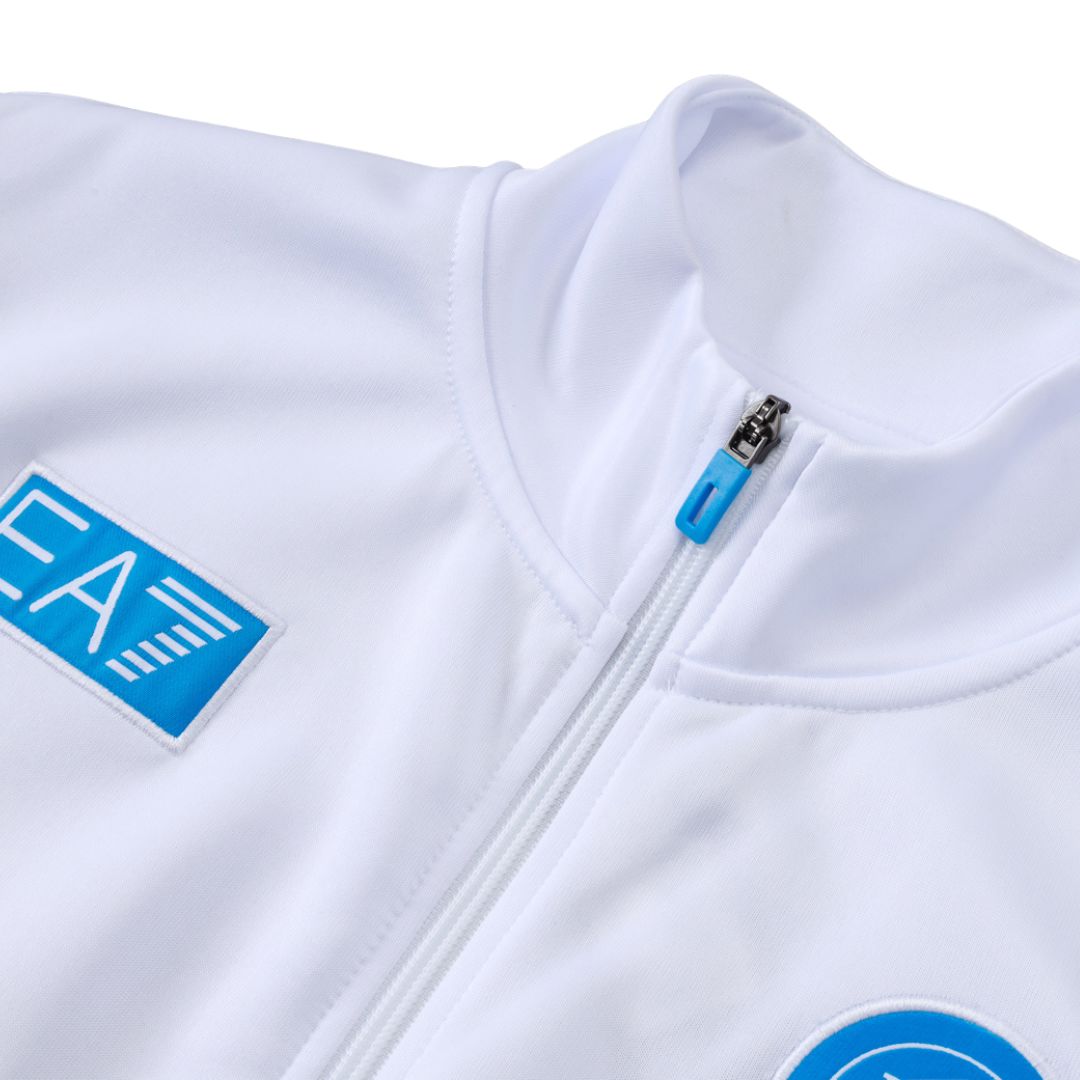 SSC NAPOLI TRACKSUIT 25/26 WHITE