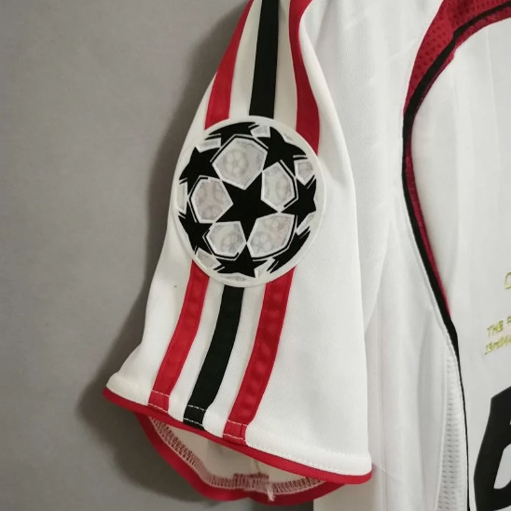 AC Milan 2006/07 UEFA Champions League Final Jersey L / Sleeve